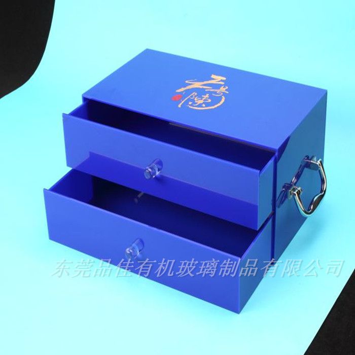東莞有機(jī)玻璃盒子 彩色亞克力盒子